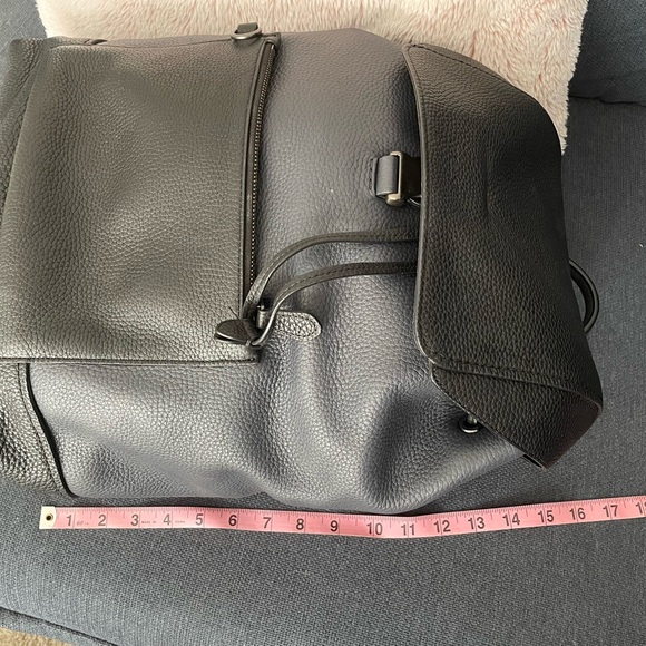 Coach black and navy blue backpack - Picture 2 of 7